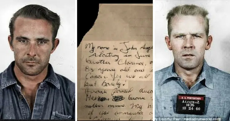 FBI Releases ‘Alcatraz’ Letter That Suggests All 3 Inmates Survived 1962 Escape
