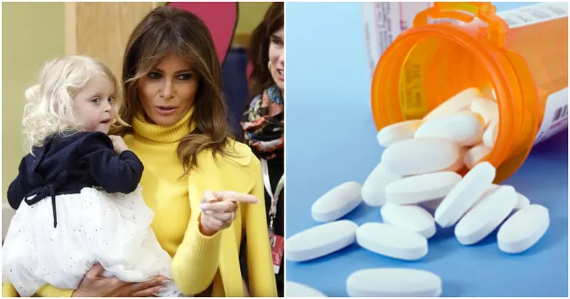 First Lady Melania Trump Visits Children’s Hospital, Comforts Victims Of Opioid Epidemic