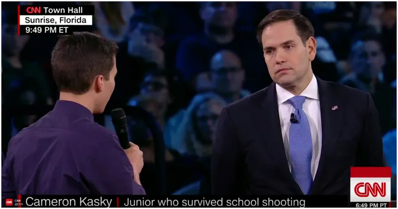 Marco Rubio Confronted On Stage By Students Over Gun Control (Video)