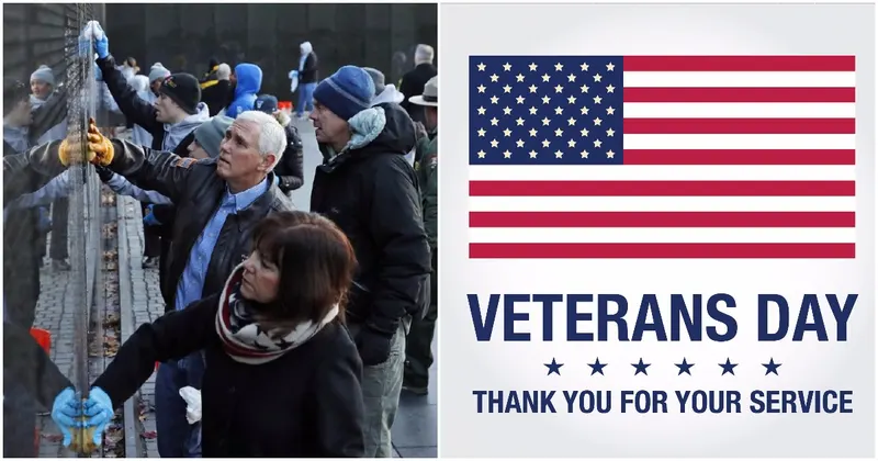 Mike Pence Cleans Vietnam Memorial To Honor Our Nation’s Veterans