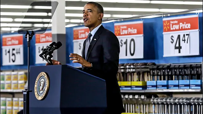 Obama Tries To Raise Minimum Wage And Forces Walmart To Close 154 Stores