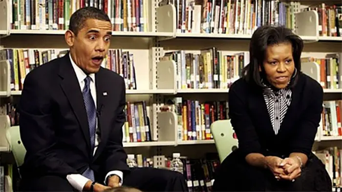 Obama Visited An Elementary School, But Didn’t Expect This…HILARIOUS!