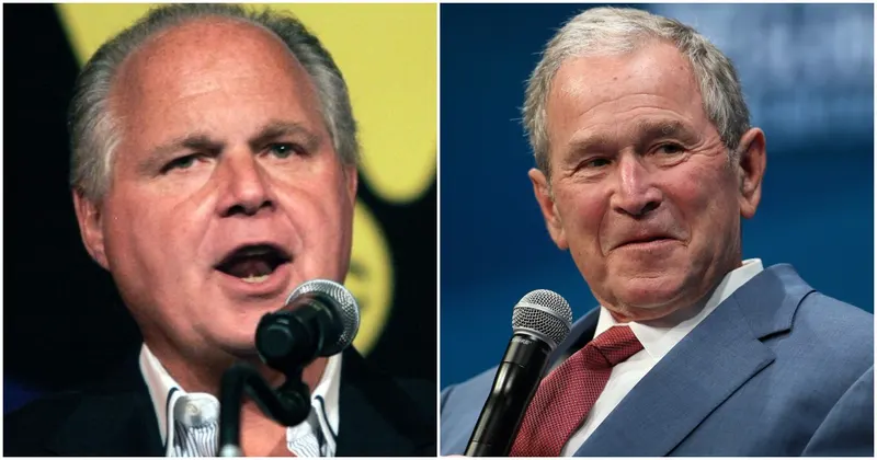 Rush Spots Connection Between George W Bush And Hillary, Immediately Comes Forward