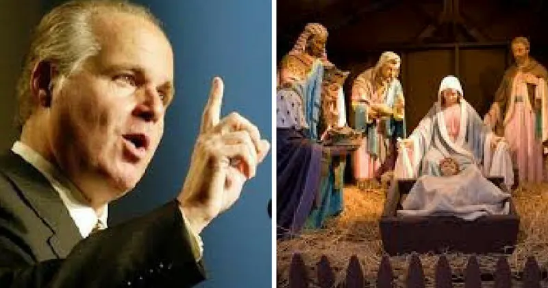 Rush Spots Disturbing New Trend Happening To Nativity Scenes, Immediately Sounds Alarm
