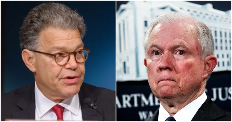 Watch: Al Franken Attacks Jeff Sessions Right On The Senate Floor… Big Mistake