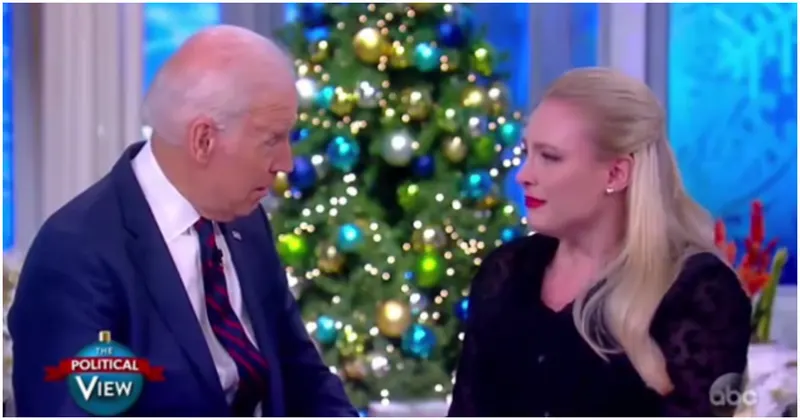 Watch: Meghan McCain Breaks Down In Tears Right Next To Joe Biden On ‘The View’