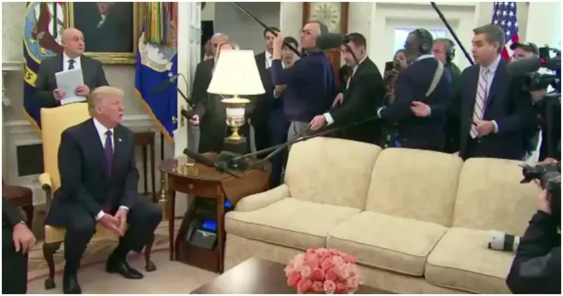 Watch: Trump Throws CNN ‘Journalist’ Out Of White House After He Crosses Line