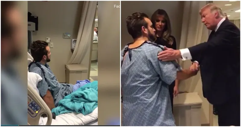 Watch: Trump Visits Vegas Shooting Victim… What Happens Next Will Bring A Tear To Your Eye