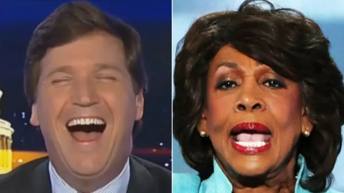 Watch Tucker Carlson Make Maxine Waters Swallow Her Own Lies On Live TV