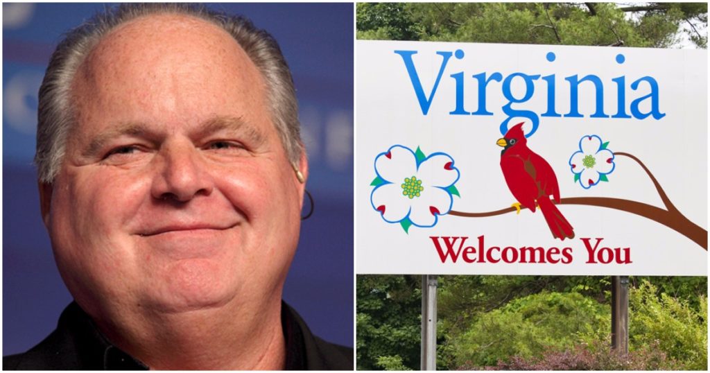 rush limbaugh virginia election results Yes I'm Right.